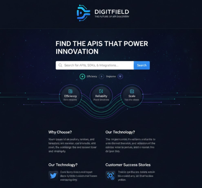 best api search company's homepage