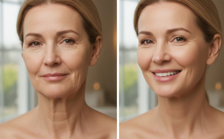facelift before and after